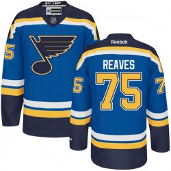 Adult Premier St. Louis Blues Ryan Reaves Navy Blue Home Official Reebok Jersey
