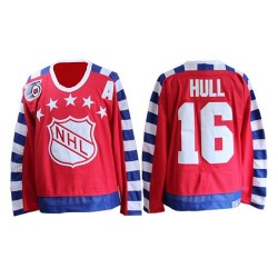 Adult Premier St. Louis Blues Brett Hull Red Throwback 75TH Official CCM Jersey