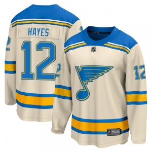 Adult Breakaway St. Louis Blues Kevin Hayes Cream 2022 Winter Classic Official Fanatics Branded Jersey