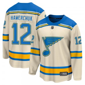 Youth Breakaway St. Louis Blues Dale Hawerchuk Cream 2022 Winter Classic Official Fanatics Branded Jersey