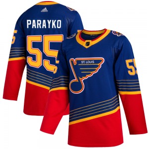Adult Authentic St. Louis Blues Colton Parayko Blue 2019/20 Official Adidas Jersey