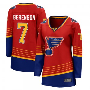 Women's Breakaway St. Louis Blues Red Berenson Red 2020/21 Special Edition Official Fanatics Branded Jersey