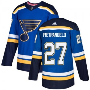Youth Authentic St. Louis Blues Alex Pietrangelo Royal Blue Home Official Adidas Jersey