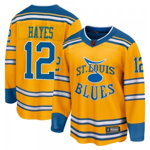 Adult Breakaway St. Louis Blues Kevin Hayes Yellow Special Edition 2.0 Official Fanatics Branded Jersey