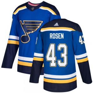 Youth Authentic St. Louis Blues Calle Rosen Blue Home Official Adidas Jersey